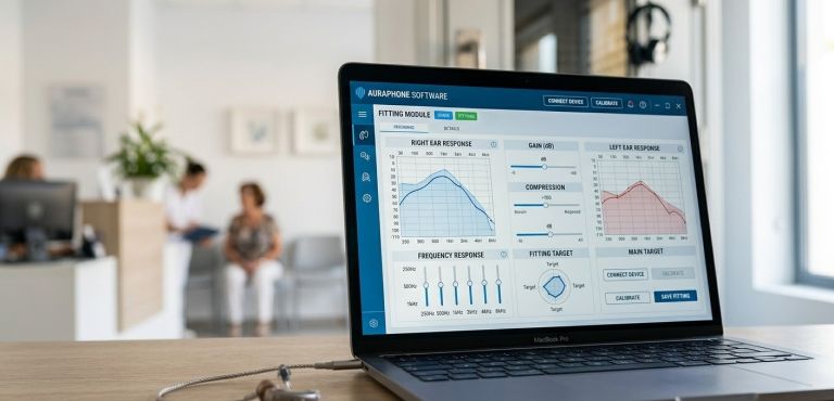 programación audífonos software